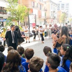 Il sindaco Angarano alla scuola De Amicis