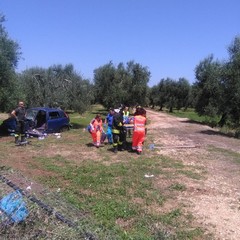 incidente stradale sull'Andria Bisceglie