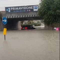 Allagamento ponte di Via Ruvo