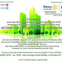Il Rotary Club Bisceglie per la sostenibilità ambientale