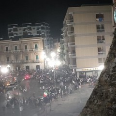 L'Italia trionfa agli Europei, tripudio per le strade di Bisceglie