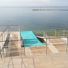 Lavori sul lungomare di Bisceglie