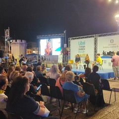 Presentazione “Francesco Pio. Per sempre diciotto anni” sul palco di "Libri nel Borgo Antico"
