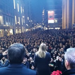 Giorgia Meloni a Bari