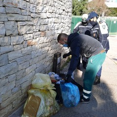 Multe per abbandono di rifiuti a Bisceglie