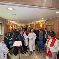Celebrazione liturgica in onore di Santa Lucia all’ospedale di Bisceglie