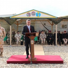 Passaggio di consegne alla Task force praesidium per la gestione della diga di Mosul