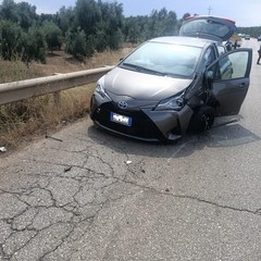 incidente sulla provinciale Andria Bisceglie