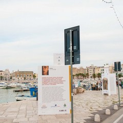 Cinque libri giganti sul porto di Trani per il premio "Fondazione Megamark-Incontri di dialoghi"