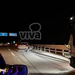 Lunghe code sulla statale 16 bis per un incidente all'altezza di Bisceglie nord