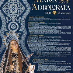 Festa della Beata Vergine Maria Addolorata: il programma completo 2025