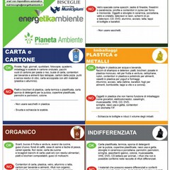 Nuovi calendari per il conferimento dei rifiuti a Bisceglie