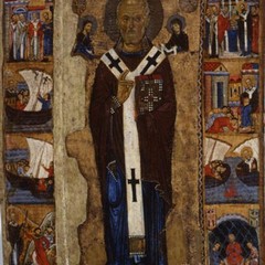 antica icona di San Nicola