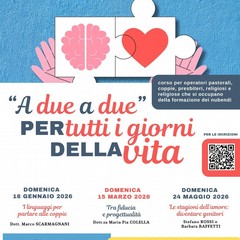 "A due a due" per tutti i giorni della vita