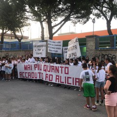Fiaccolata Alicia Amoruso