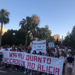 Fiaccolata Alicia Amoruso