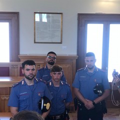 Quattro nuovi carabinieri entrano in organico alla tenenza di Bisceglie