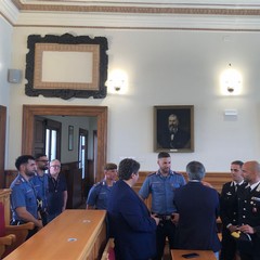 Quattro nuovi carabinieri entrano in organico alla tenenza di Bisceglie