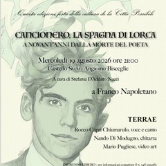A Bisceglie la IV "Festa della Cultura" dedicata a Federico García Lorca