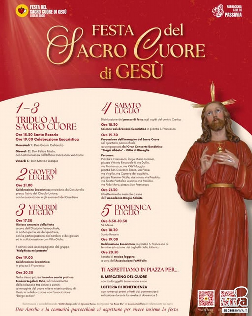 Programma Sacro Cuore Passavia