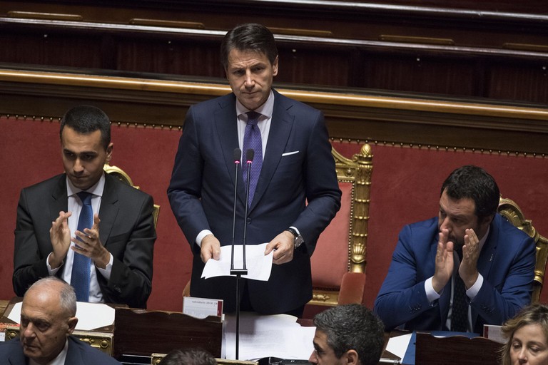 Il Presidente del Consiglio dei Ministri, Giuseppe Conte