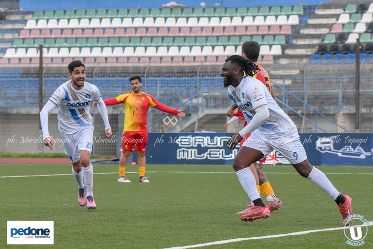 Azione Unione Calcio Bisceglie. <span>Foto Cristina Pellegrini</span>