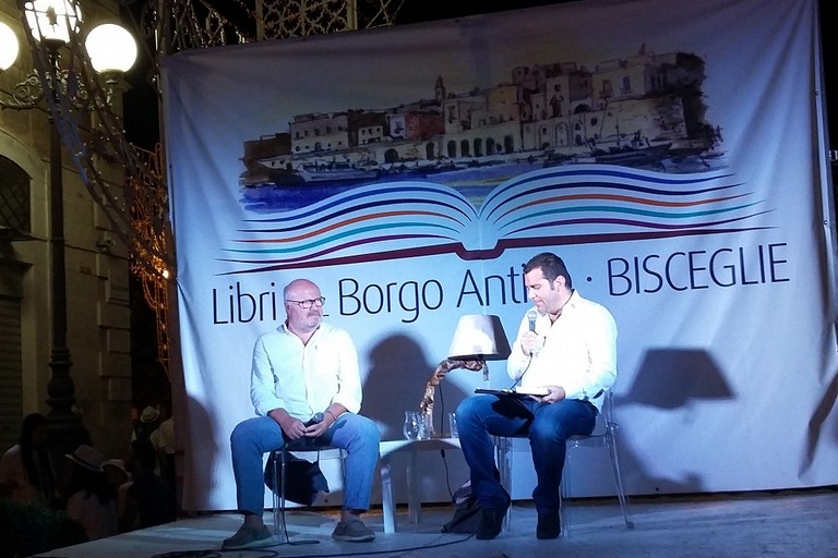 Alessio Viola a Libri nel Borgo Antico. <span>Foto Pietro Losciale</span>