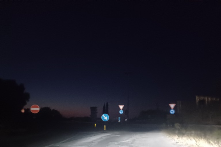 Rotatoria uscita 16 bis, svincolo Bisceglie Sud