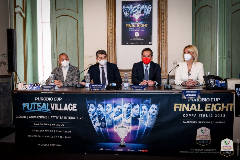 Conferenza stampa Final Eight di Coppa Italia di calcio a 5