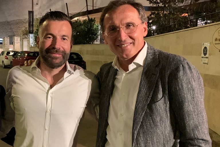 Francesco Boccia con Alessandro Zan