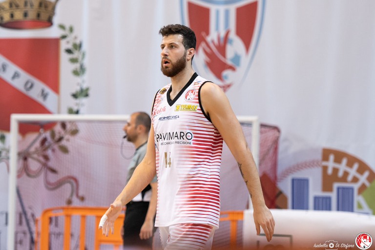 Matteo Bini. <span>Foto Isabella Di Stefano/Pallacanestro Molfetta</span>