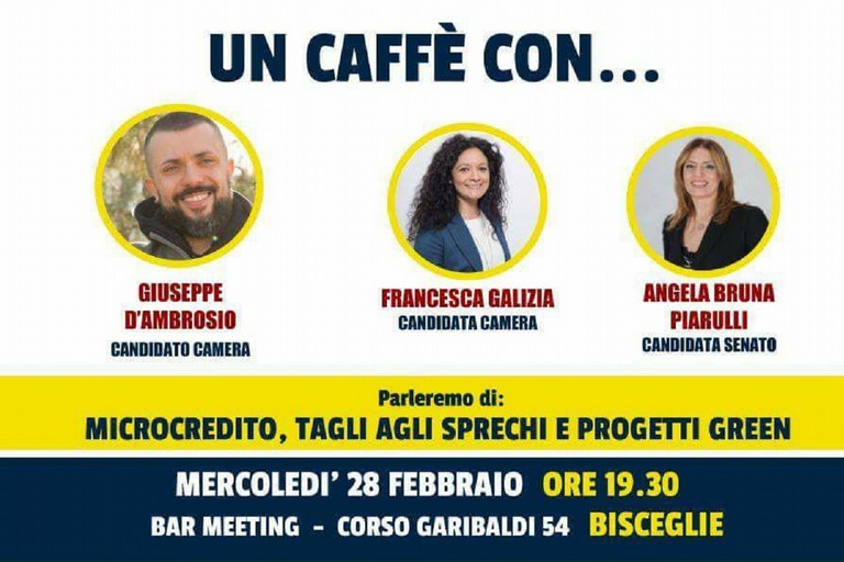 Evento 5 Stelle a Bisceglie