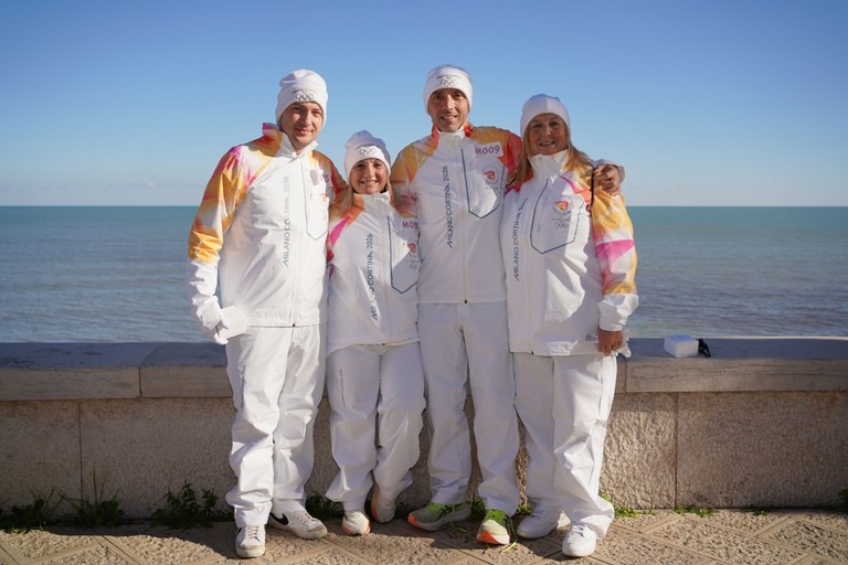 Fiamma Olimpica, quattro biscegliesi come tedofori