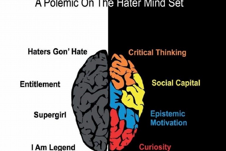 La polemica nel cervello dell'hater