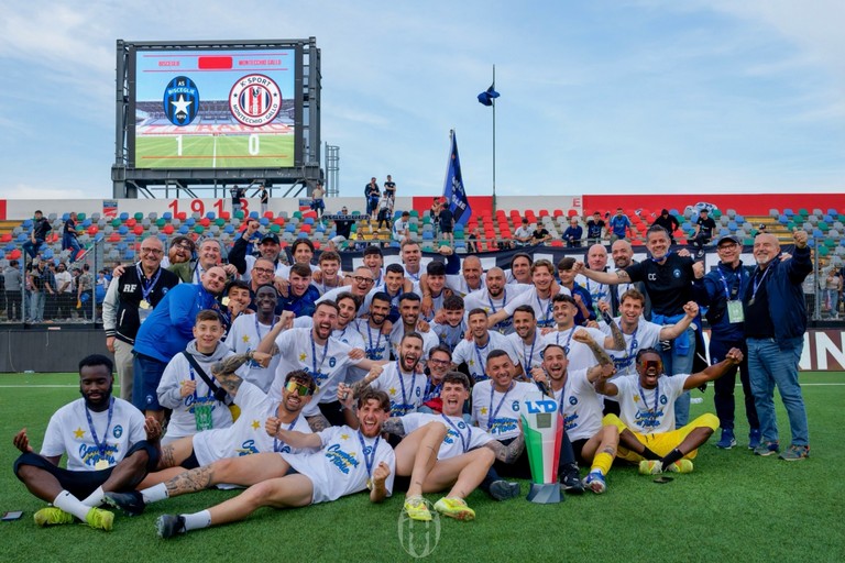 Trionfo Bisceglie nella Coppa Italia Dilettanti. <span>Foto Emmanuele Mastrodonato</span>