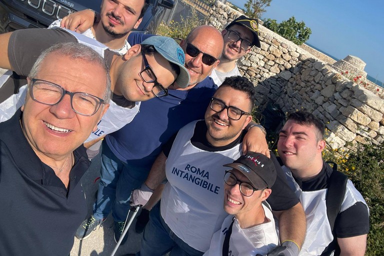 Roma Intangibile pulisce spiagge Bisceglie
