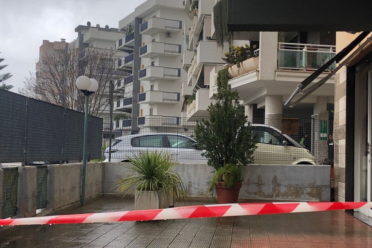 Bisceglie, il luogo della tragedia in via Vittorio Veneto