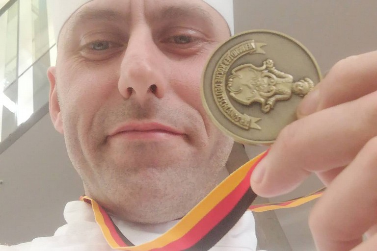 Il campione italiano di cucina calda Fabio Gallo