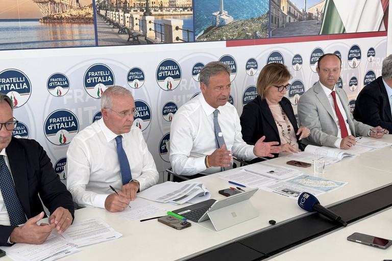 Conferenza stampa Fratelli d'Italia