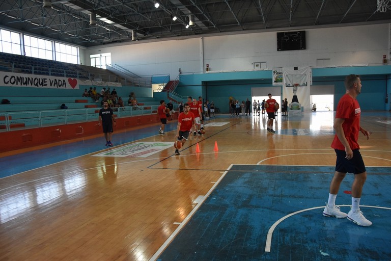 Fasi di allenamento dei Lions. <span>Foto Antonio Lopopolo</span>