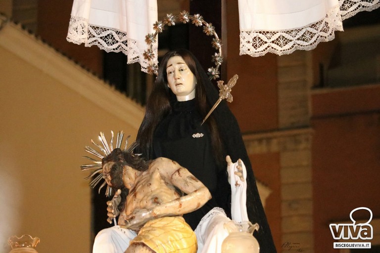 Pietà processione misteri 2022. <span>Foto Cristina Pellegrini</span>