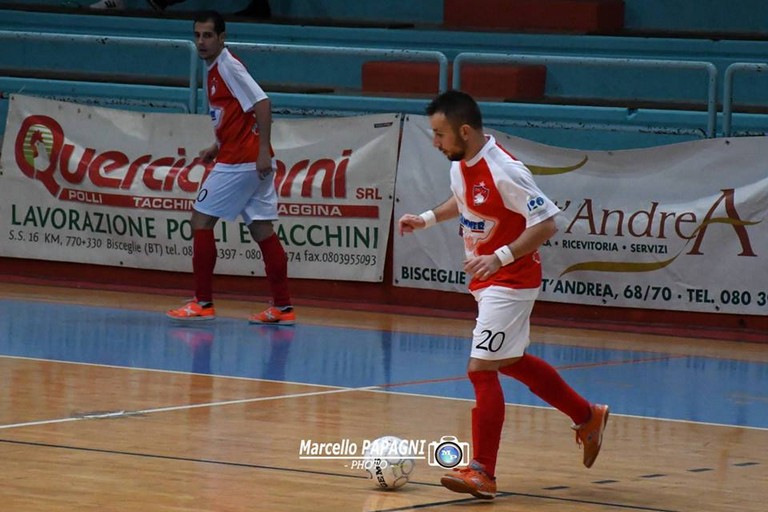 Francesco Acquaviva della Diaz in azione. <span>Foto Marcello Papagni</span>