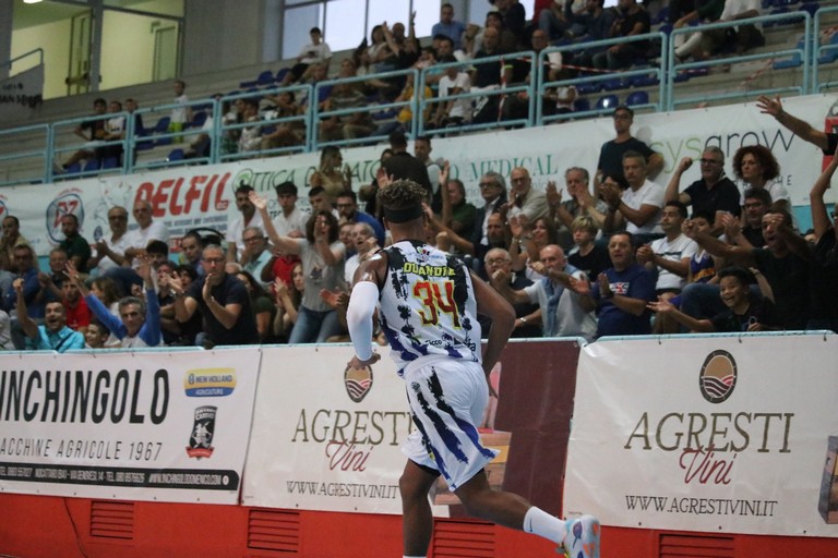 Lions Basket Bisceglie-Pallacanestro Ruvo. <span>Foto Cristina Pellegrini</span>