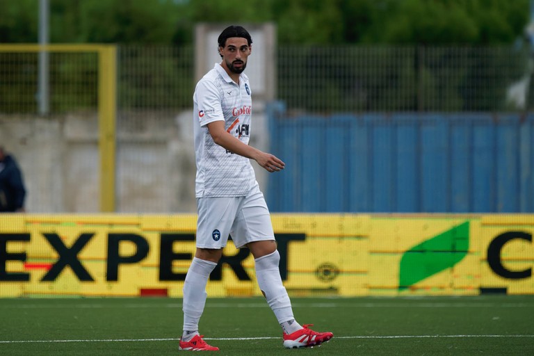 Aldo Graziano, difensore del Bisceglie Calcio. <span>Foto Emmanuele Mastrodonato</span>