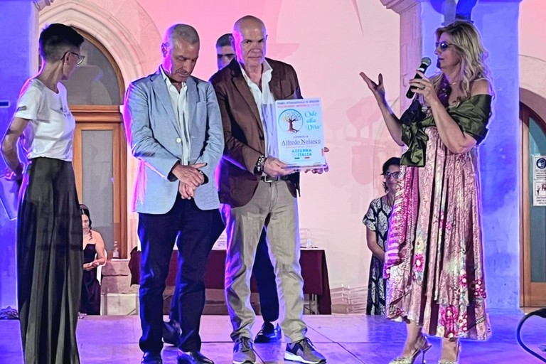 Alfredo Nolasco premio Universo Salute