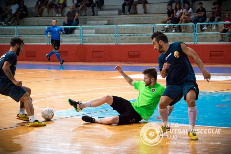 Futsal Bisceglie sconfitto 6-2 dal Cisternino in amichevole. <span>Foto Graziana Ciccolella</span>