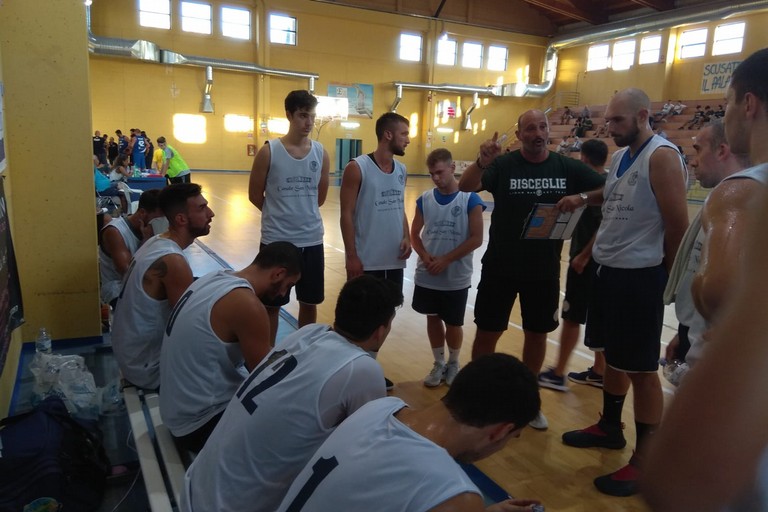 Un timeout di coach Gigi Marinelli