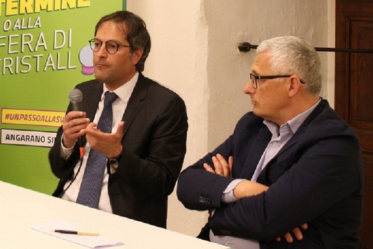 Angelantonio Angarano e Angelo Consiglio. <span>Foto Lucia Favuzzi</span>