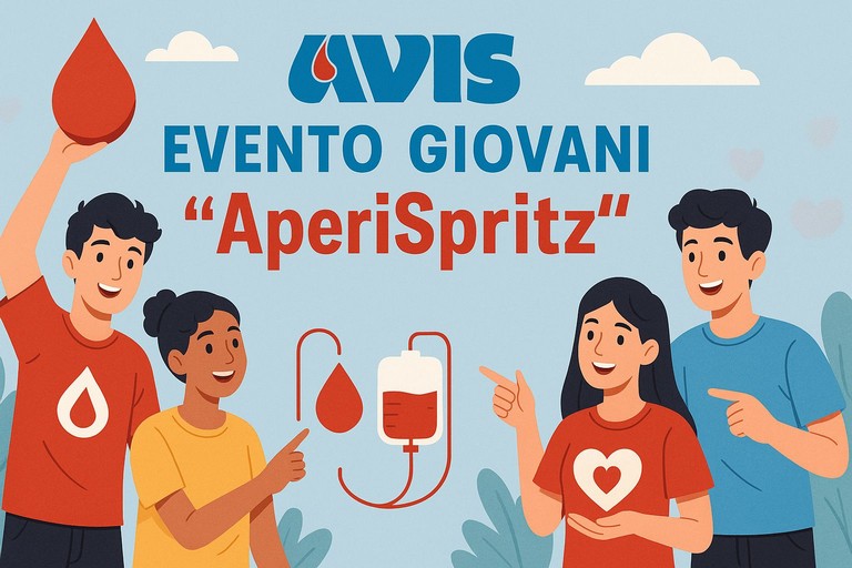 Aperispritz giovani Avis. <span>Foto Immagine creata con Intelligenza Artificiale</span>