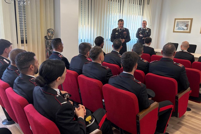30 nuovi carabinieri nella Bat